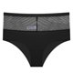 thumbnail image 3 of Gibobby Ropa interior hipster para mujer Mujeres malla bordado encaje transparente Sexy ropa interior espalda vendaje ahueca hacia fuera bragas sexo calzoncillos（Negro， S), 3 of 5