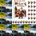 thumbnail image 1 of Rooster Advent Calendar Ornament Set Featuring Santa Hat And Festive Scarf For Holiday Countdown Decorations, 1 of 6