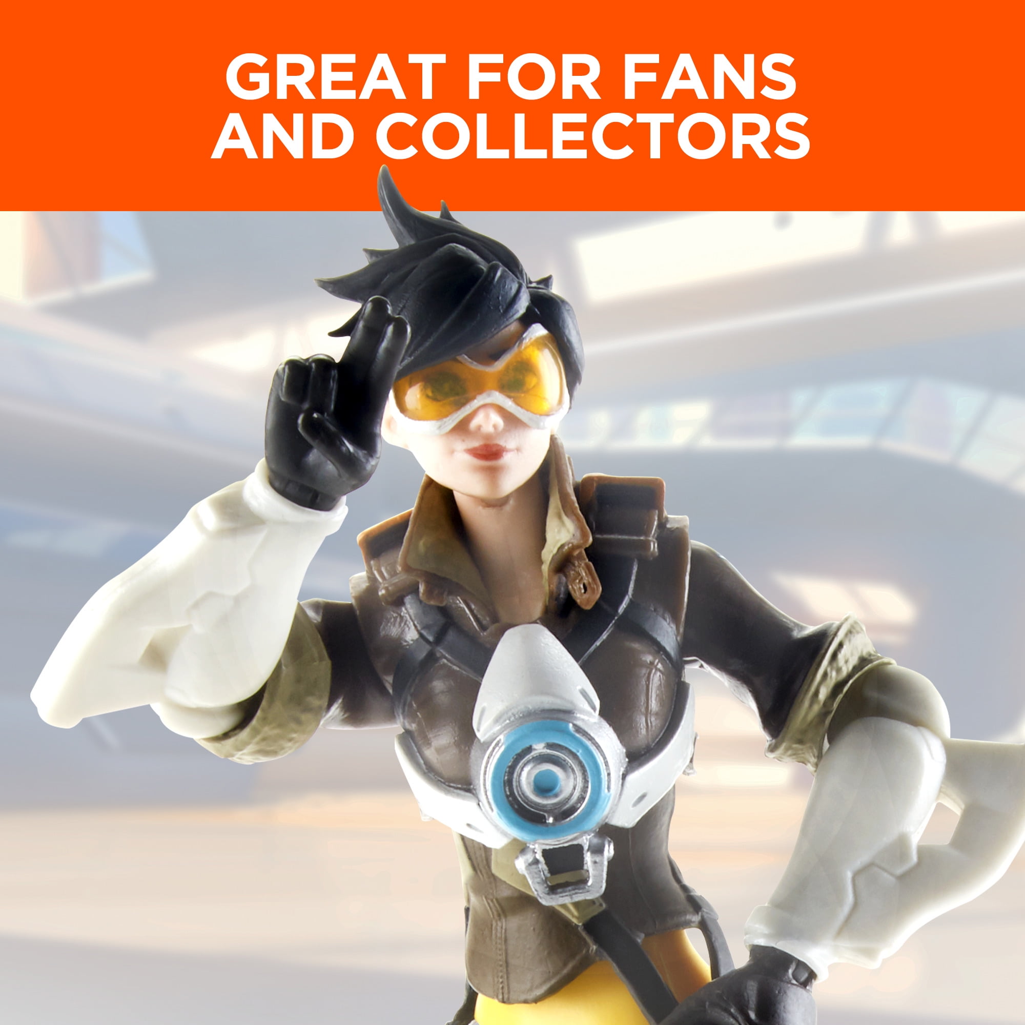 Hasbro Overwatch Ultimates Series Tracer 6 Collectible Action Figure