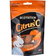 eCOTRITION Citrus 'C Orange Slice Treats for Small Animals, 3.3oz