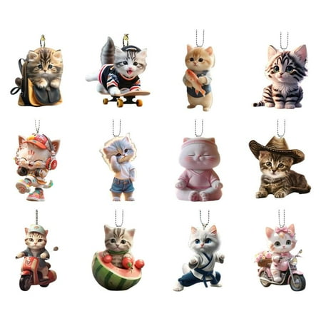 SharkTRUE D Car Pendant Hanging Ornament With ChaRealistic Shaped Interior Hanging Car Mirror Decor Accessori QS Animal Rearview