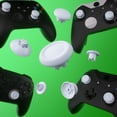 thumbnail image 3 of eXtremeRate EDGE Sticks Interchangeable Thumbsticks for Xbox Core Controller, Robot White Swappable Analog Stick Joystick for Xbox One S/X, Xbox Elite V1 , for Nintendo Switch Pro Controller, 3 of 10