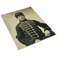 thumbnail image 3 of Print: Young Civil War Soldier In Union Musicians Frock Coat, 3 of 4