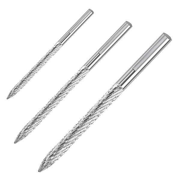 Tire Bit Multi Sizes Tire Repair Carbide Burr Drill Bit Tire Patches Plug Wire Cutter Reamer Drill