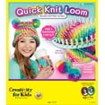 Creativity for Kids Quick Knit Loom Child Craft Kit for Boys and