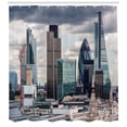 thumbnail image 3 of Ambesonne Urban Shower Curtain, London Modern Cityscape, 69"Wx70"L, Multicolor, 3 of 3