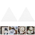 thumbnail image 3 of KAKOWELY shape canvas 10pcs Plastic Mesh Canvas Sheets Triangle Shapes Embroidery And Cross Stitch Canvas Sheets For Crafting And Sewing Projects Diy Needlework, 3 of 5