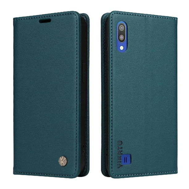 Funda para Samsung Galaxy A10/M10 Estuche de Cuero PU Tipo Cartera con Ranuras para Tarjetas y Cierre Magnético