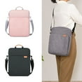 thumbnail image 2 of Multi layered Tablet Bag with Shockproof Padding 11-13in Laptop Shoulder Bags, 2 of 19