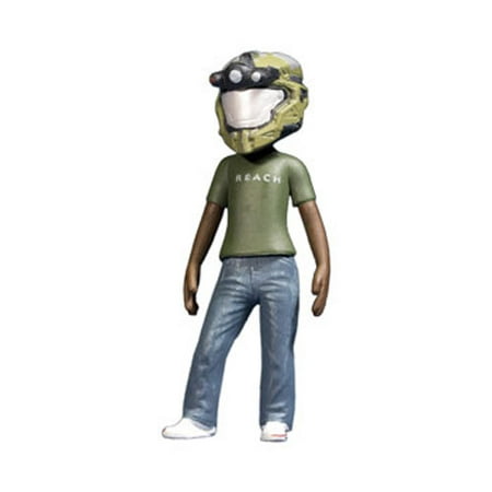 McFarlane Toys Action Figure - Halo Avatar Figures Series 1 - GREEN OPERATOR HELMET (2.5 (Halo Reach Best Helmet)