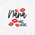 thumbnail image 4 of Inktastic Nana Was Here Red Kisses Girls Toddler Dress, 4 of 5
