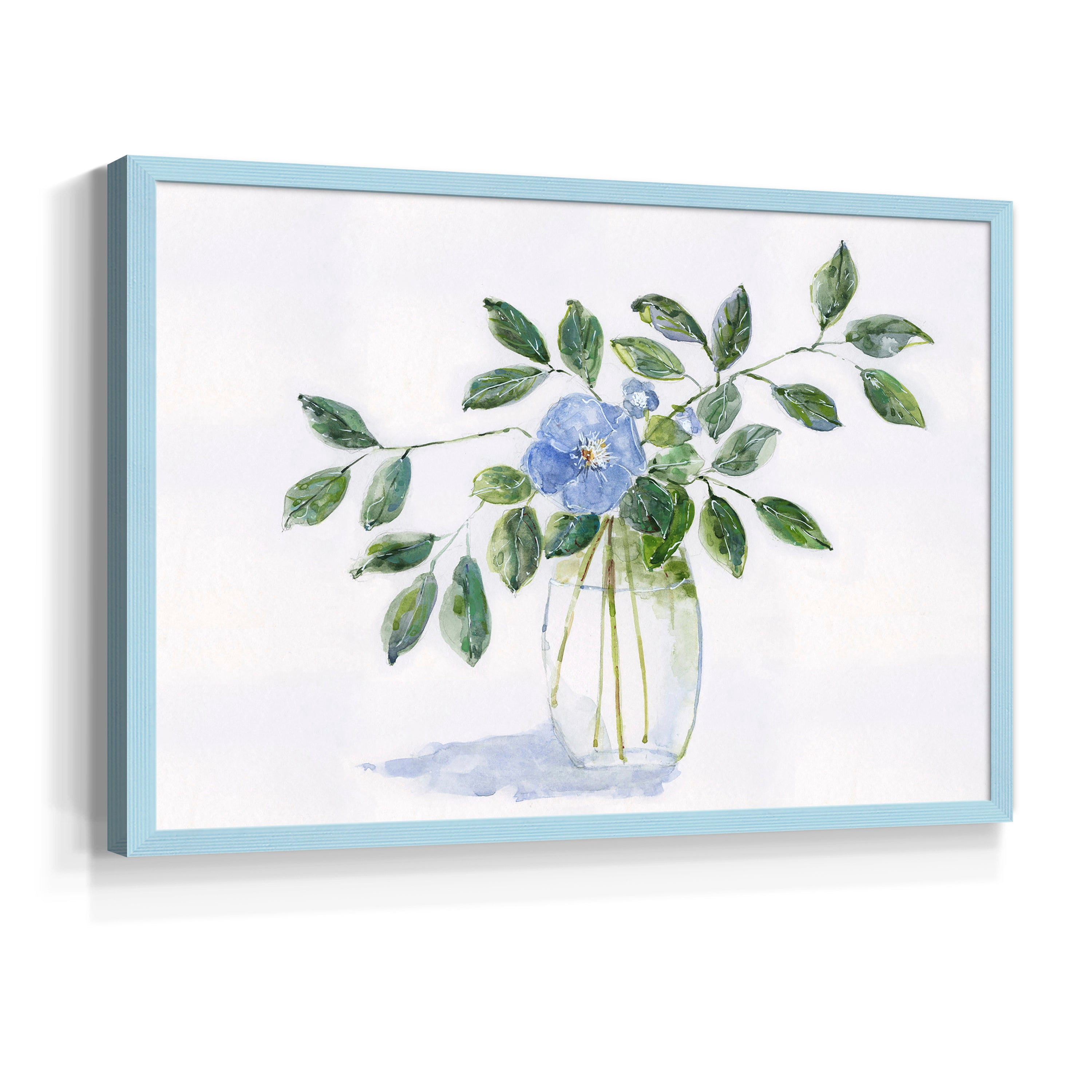 Rustic Simplicity II by Sally Swatland - Restickable Framed Giclée Print