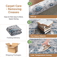 thumbnail image 5 of NewBuros Area Rugs 8'x10' Washable Non-Slip Boho Rugs, Soft Stain Resistant Low Pile Print Indoor Carpet for Living Room Bedroom Dining Room, Turquoise, 5 of 9