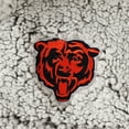 thumbnail image 5 of Women's Gray Chicago Bears Sherpa Quarter-Zip Pullover Jacket, 5 of 5