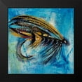 thumbnail image 2 of Monahan, Jodi 15x15 Black Modern Framed Museum Art Print Titled - Salmon Fly King, 2 of 5