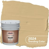 Glidden Fundamentals Exterior Paint Craftsman Gold / Yellow, Satin, 5 Gallon