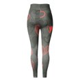 thumbnail image 4 of FASHOFT Valentines Leggings for Women Casual Love Heart Graphic Pants High Waist Tummy Control Comfortable Yoga Tights Grey M, 4 of 4