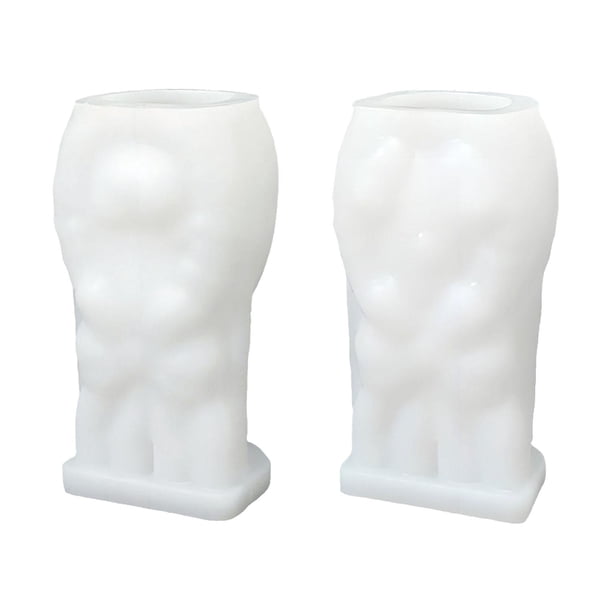2 velas de Pascua de silicona con diseño de conejo, molde de resina, herramienta para hacer velas perfumadas, decoración del hogar.