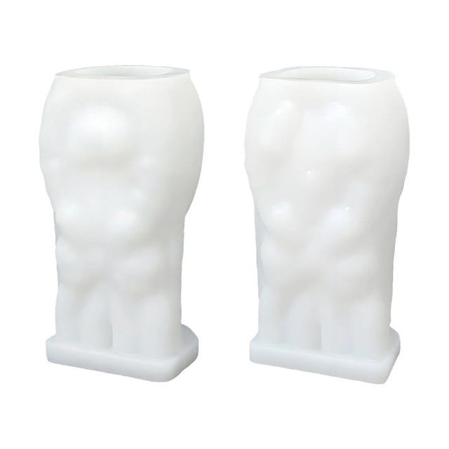 2 velas de Pascua de silicona con diseño de conejo, molde de resina, herramienta para hacer velas perfumadas, decoración del hogar.