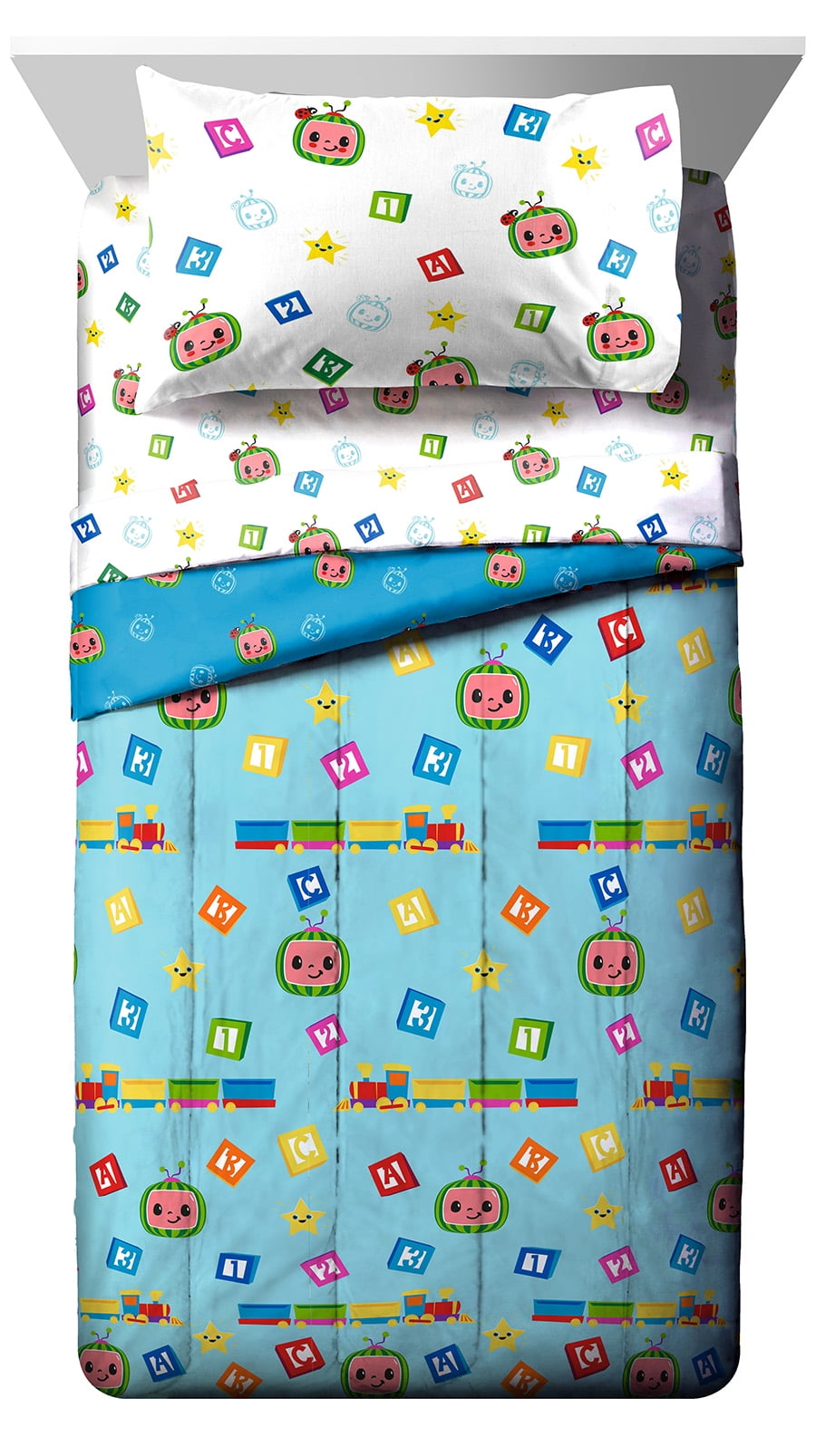 Trains Twin BedinaBag