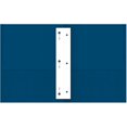 Office Depot® Brand TwinPocket Portfolios with Fasteners, Dark Blue