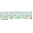 thumbnail image 3 of Ambesonne Spring Fabric by the Yard Upholstery, Flowers and Birds Nostalgia, 1 Yard, Pale Blue Multicolor, 3 of 5