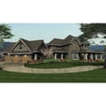 thumbnail image 5 of The House Designers: THD-2325 Builder-Ready Blueprints to Build a Luxury European House Plan with Slab Foundation (5 Printed Sets), 5 of 12