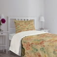 thumbnail image 5 of Ambesonne Geometric Quilted Bedspread Set 2 Pcs, Retro Cube Pattern, Twin Size, Multicolor, 5 of 6