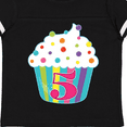 thumbnail image 4 of Inktastic 5th Birthday Cupcake Boys or Girls Toddler T-Shirt, 4 of 5