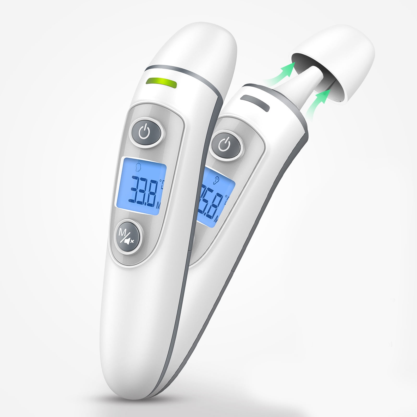 No Touch Non-Contact Forehead Digital Thermometer By iHealth Home Medical Level