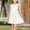 White, variant on HOMADLES Summer Dress for Girl Crewneck Lightweight Print Soft Stretch Sleeveless Strap Casual Dress White 7 T
