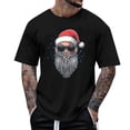 thumbnail image 1 of Tops para hombre, blusas y camisas de manga corta con cuello redondo para hombre, camiseta informal con cuello redondo y estampado para hombre, blusa de manga corta, blusa de poliéster para hombre, 1 of 4