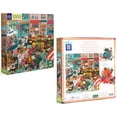 thumbnail image 6 of eeBoo Piece & Love: English Green Market - 1000 Piece Puzzle - Adult Square Jigsaw, 23x23", Includes Image Reference Insert, High-Quality Pieces, 6 of 7