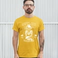 thumbnail image 3 of Tee Hunt Marilyn Monroe Outlaw Forever T-Shirt Biker Live to Ride Motorcycle Men's Tee, Yellow, Medium, 3 of 5