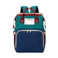 thumbnail image 2 of Bolsa de pañales multifuncional, mochila para bolsa de pañales para bebés, mochila para pañales para bebés, mochila de viaje para bebés, valor inmejorable, 2 of 8