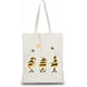 thumbnail image 1 of Bolsa de algodón reutilizable con diseño de abeja y gnomo, ideal para la compra en la playa, para el verano, para manualidades, estéticas y ecológicas., 1 of 7