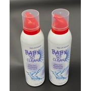 Baby So Clean, Ultra Pure Moisturizing Water Wash for Cleansing & Moisturizing During Diaper Change - 2 Cans