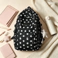 thumbnail image 2 of Cute Star Print Backpack with Star Pendant, Large Capacity Lightweight Student Bookbag for School Travel, 2 of 2