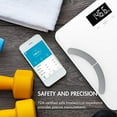 thumbnail image 3 of Tenergy Vitalis Weight Scale, Bluetooth Connected APP Scale, High Precision BMI Scale with Large Easy Read Backlit LCD, Body Scale, Max Weight 400 pounds (iOS/Android), 3 of 7