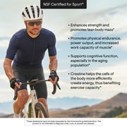 THORNE Creatine - Micronized Creatine Monohydrate Powder - Support for Muscles & Cognitive Function* - For Women & Men - Strawberry - NSF Certified for Sport - 5 g per Serving - 60 Servings