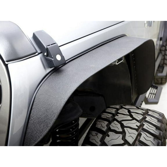Rampage 2007-2018 Jeep Wrangler(JK) Steel Fender Flares - Slim - Black