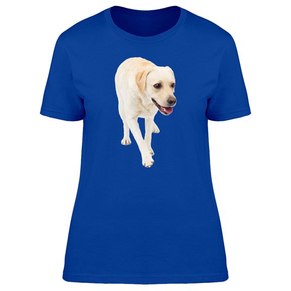 Realistic Beige Labrador Dog Tee Women's -Image by Shutterstock