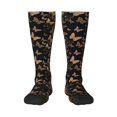 thumbnail image 2 of Lsque Modern Golden Butterfly Printed Crew Socks Men's Women's LightWeight Thin Casual Calf Socks ,Knee High Socks,Cotton Socks, 2 of 9