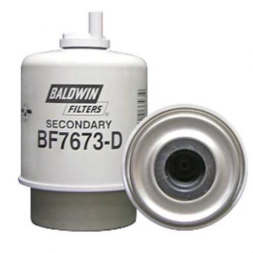 Baldwin® Filter Fuel, Secondary, BF7673D, New, John Deere, RE50455, RE58367, RE62418