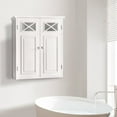 thumbnail image 4 of Elite 6810 Dawson Wall Cabinet With Two Doors- White, 4 of 5