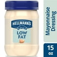 Hellmann's Low Fat Mayonnaise Dressing, 15 Oz