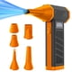 thumbnail image 5 of Soplador de aire eléctrico portátil | Motor sin escobillas de 130.000 RPM, velocidad del viento de 40 m/s, 5 boquillas y luz LED para limpiar ordenadores, teclados y el interior del coche., 5 of 6