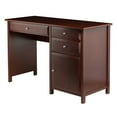 thumbnail image 1 of Winsome Delta Office Writing Desk Walnut -94147, 1 of 6