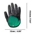thumbnail image 3 of Lttoisl Anti-Slip Fishing Gloves with Latex Palm Coating - Wear-Resistant Waterproof Portable Hand Protection for Outdoor Angling & Fish Handling, 3 of 8