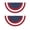 E, variant on KOYPTL 4th of July Decorations,2Pcs USA Pleated Fan Flags,Half Fan Bunting Flag,Patriotic Bunting USA Half Fan Flag for Fourth of July Independence Day Memorial Day Home Yard Outdoor Decor